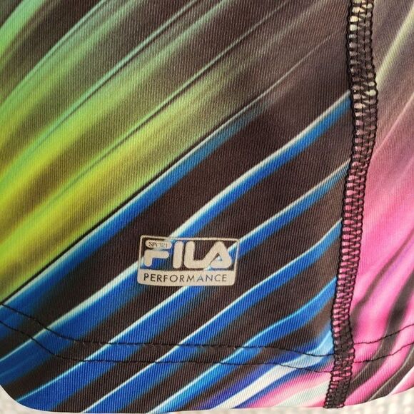 Fila Women's Tank Top Large Racerback V-Neck Activewear Multi-Color NWOT - Picture 6 of 6